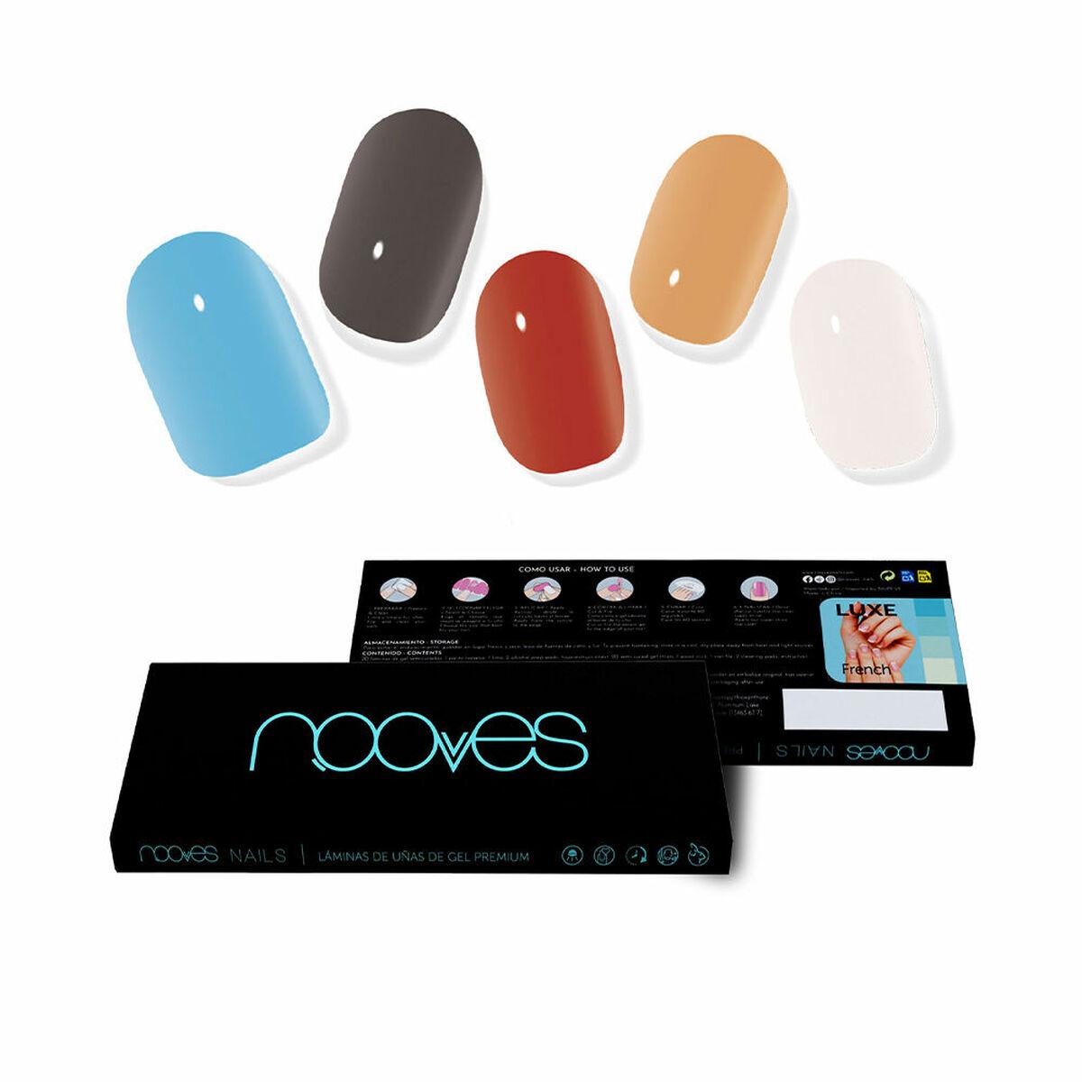 Nooves Gel Nail Foils Melody - gellak neglefolier (20 stk)