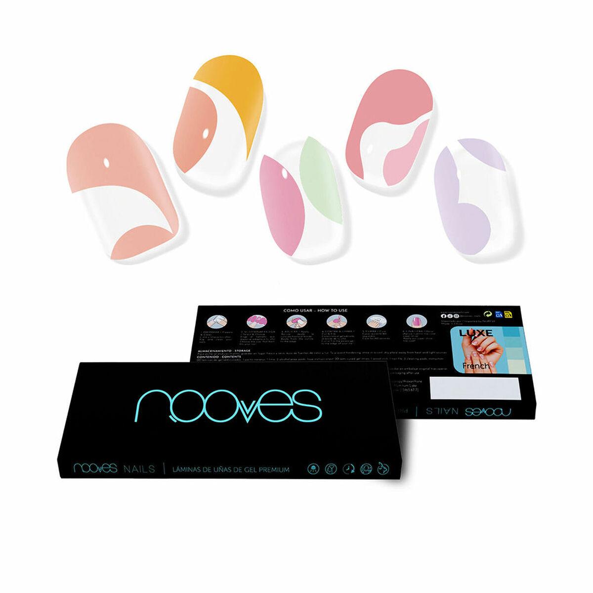 Nooves Gel Nail Foils Paradise - 20 enheder gellak strips