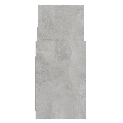 Sideskab 60x26x60 cm spånplade betongrå