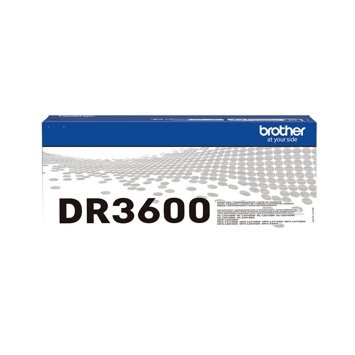 Tromleenhed Brother DR3600 - sort billede