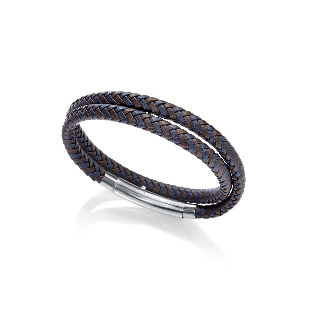 Armbånd til mænd 75221P01010 - flettet design billede