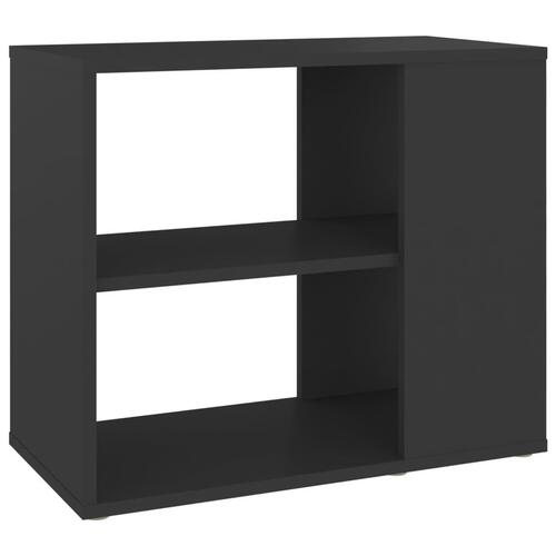 Sideskab 60x30x50 cm konstrueret træ grå