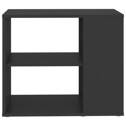 Sideskab 60x30x50 cm konstrueret træ grå