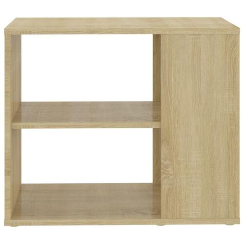 Sideskab 60x30x50 cm konstrueret træ sonoma-eg