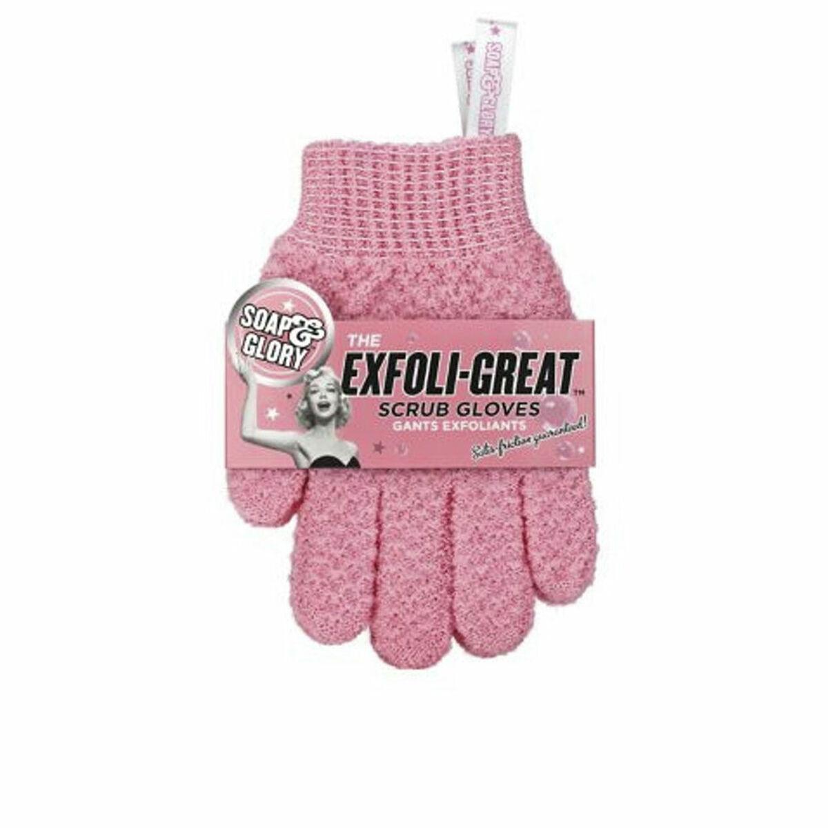 Skrubbehandske Soap & Glory The Exfoli-Great - 2 enheder