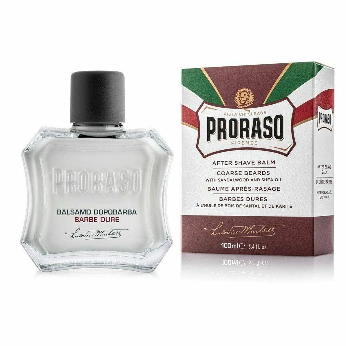 Proraso Aftershave Balm - Nourishing, Sandeltræsolie og Sheasmør, 100 ml.