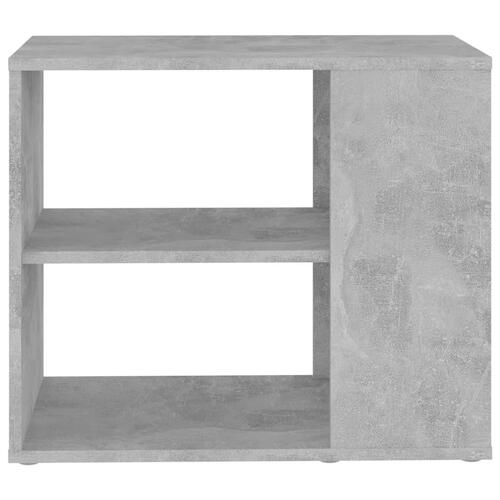 Sideskab 60x30x50 cm konstrueret træ betongrå