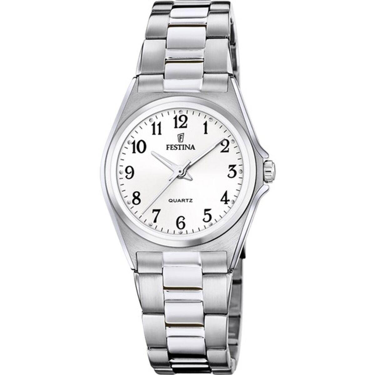 Festina F20553/1 herreur - sølvfarvet armbåndsur i rustfrit stål billede