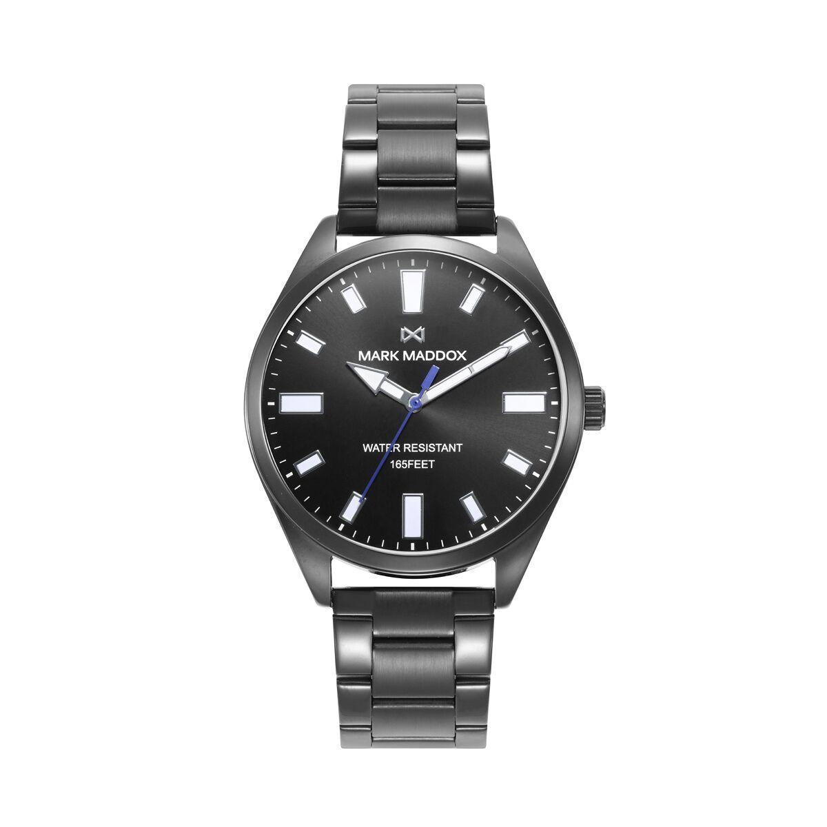 Herreur Mark Maddox HM1012-56 - sort armbåndsur til mænd billede