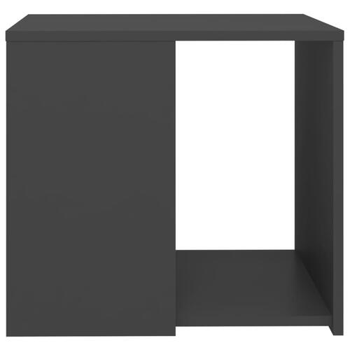 Sidebord 50x50x45 cm konstrueret træ grå