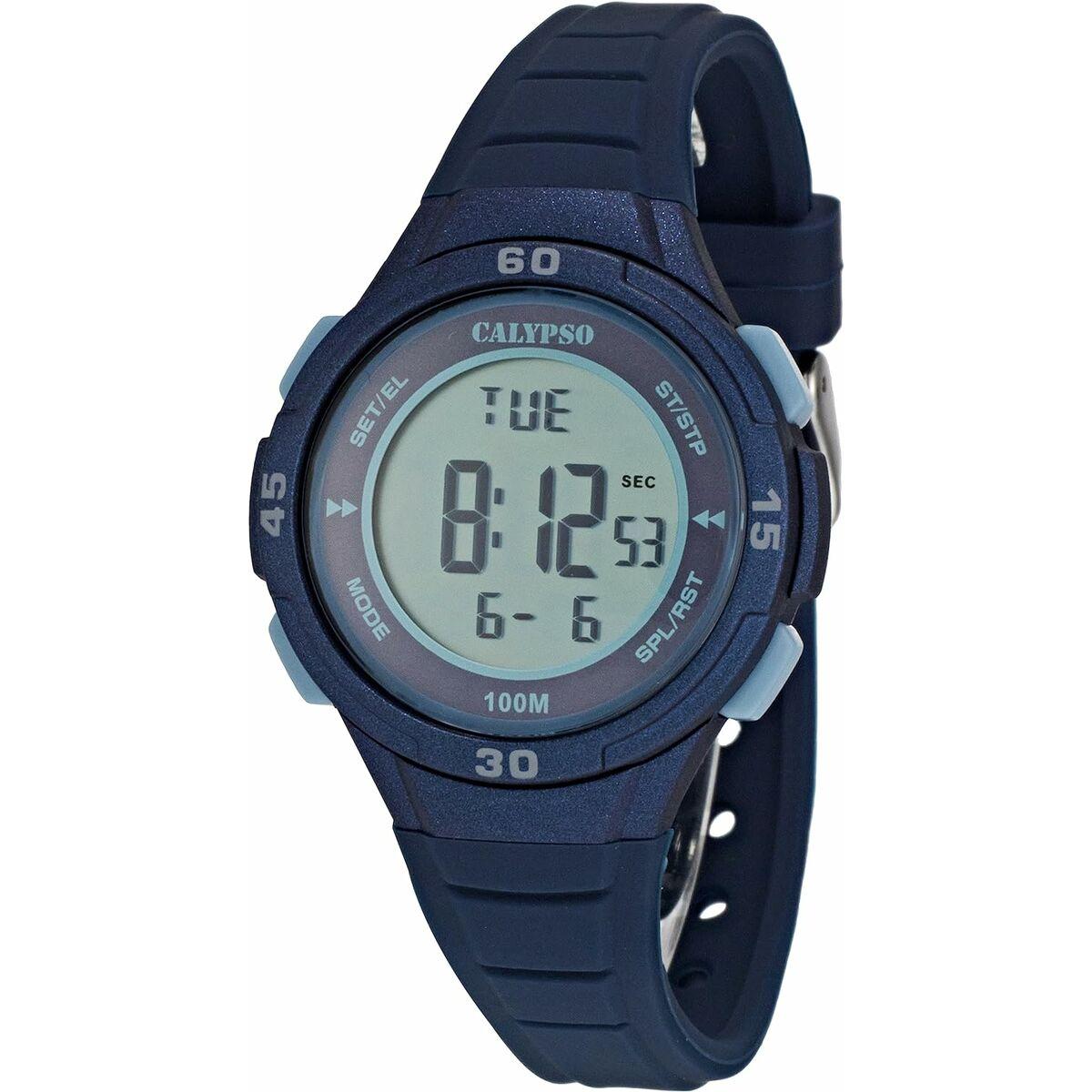 Calypso K5830/5 digitalt armbåndsur til børn - blå billede