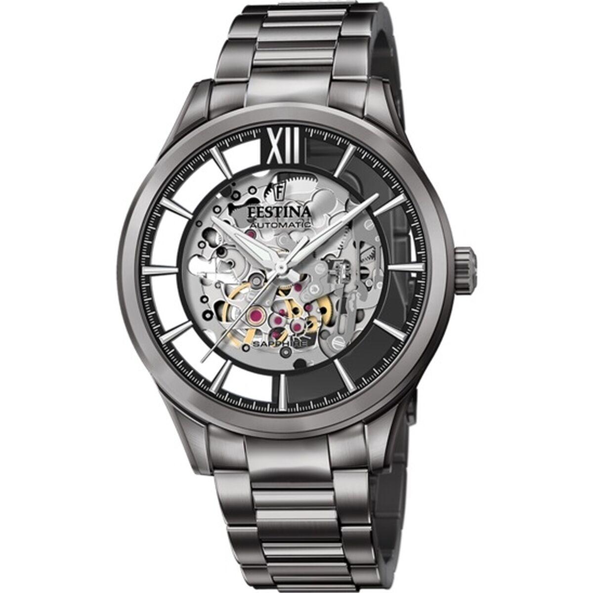 Festina F20632/1 herreur - grå armbåndsur til mænd billede