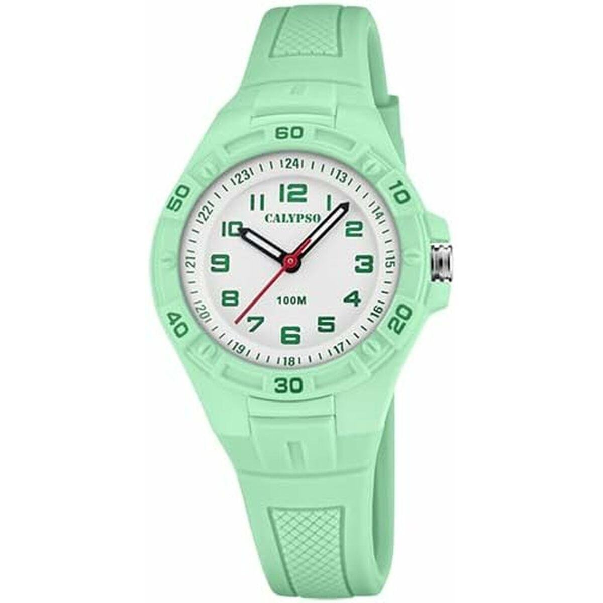 Calypso K5832/1 børneur - armbåndsur i mintgrøn billede