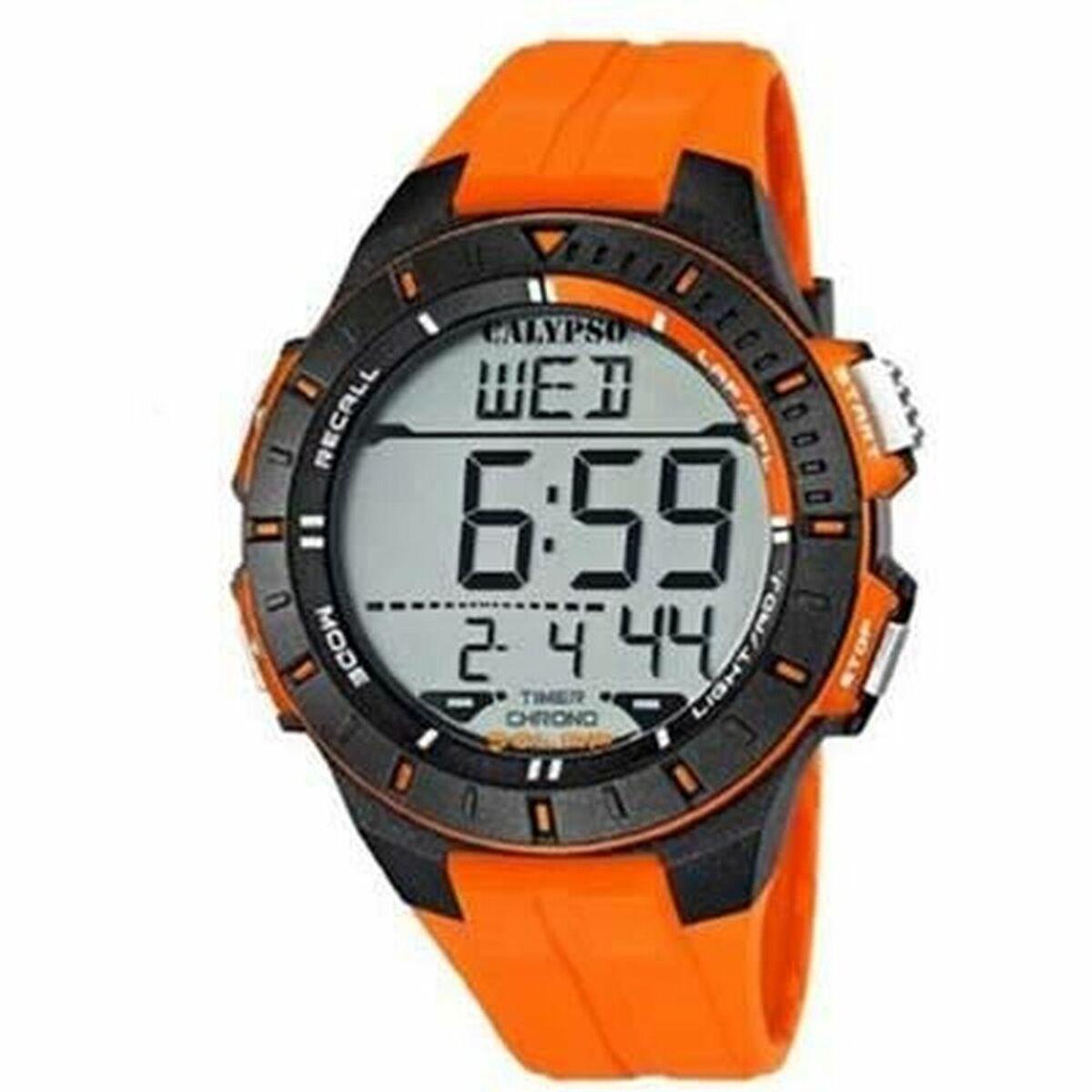 Calypso K5607/1 digitalt herreur - sportsur til mænd billede