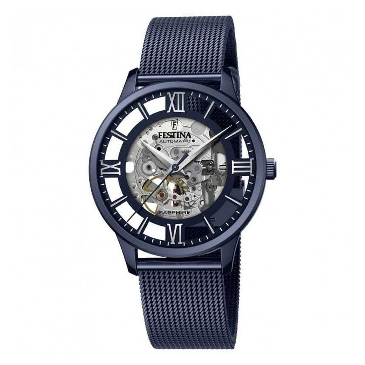 Festina F20574/1 herreur - automatisk skeleton med safirglas billede