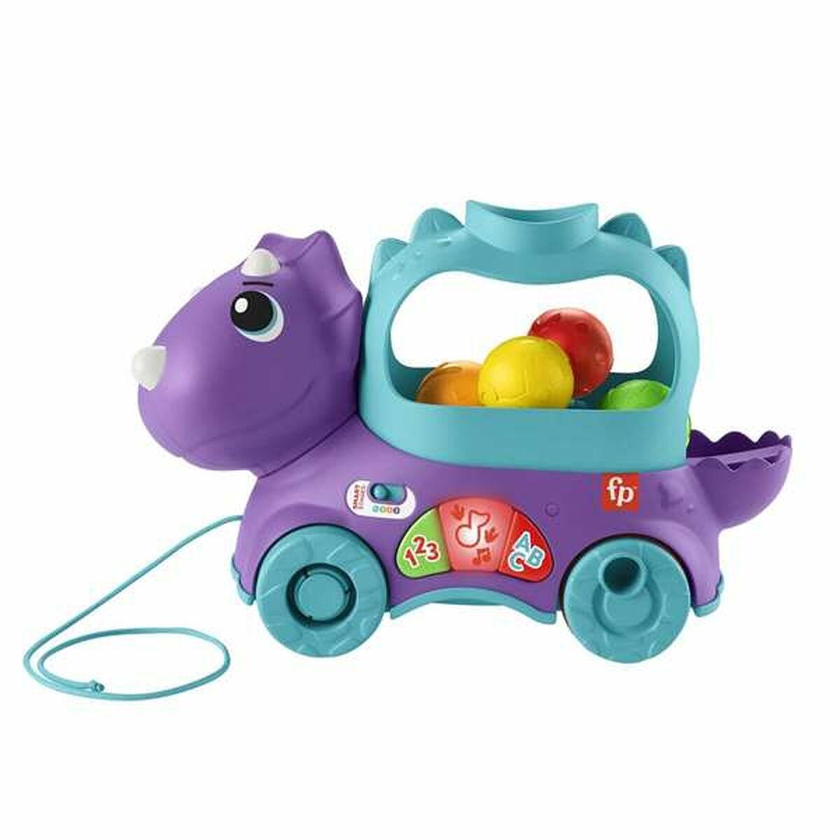 Træklegetøj dinosaur med bolde - Fisher-Price