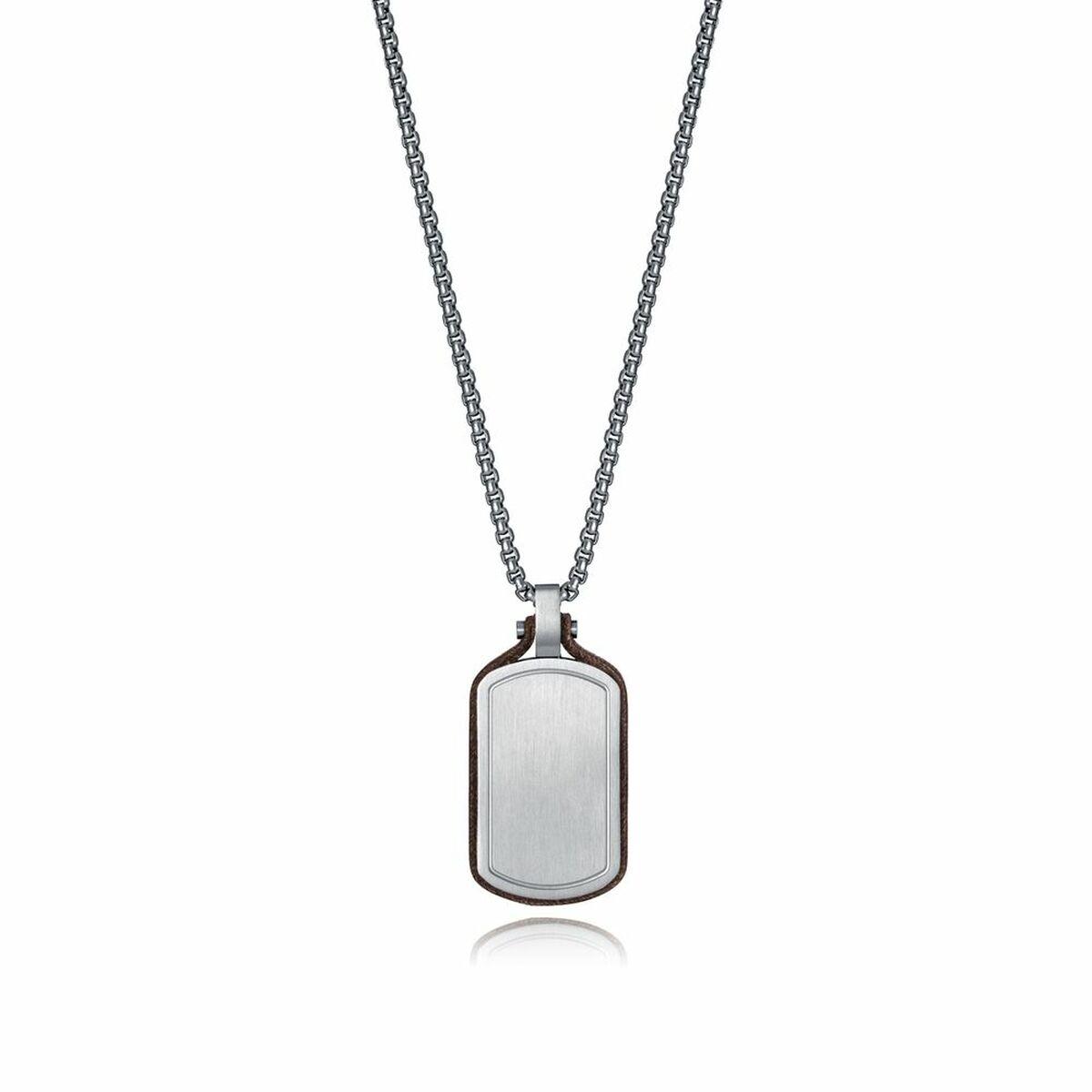Herrehalskæde 15076C01011 - dog tag vedhæng billede