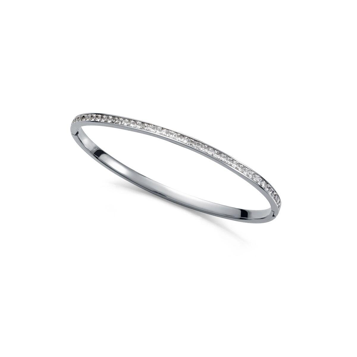 Armbånd til kvinder 1357P01010 - elegant armring med sten