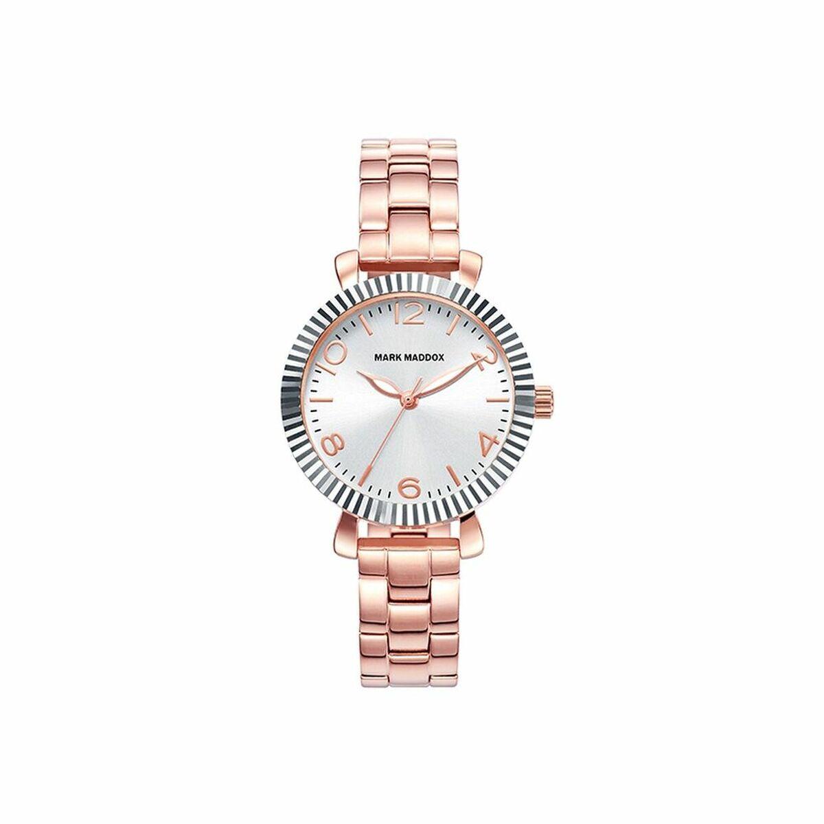 Mark Maddox dameur MM7016-13 - armbåndsur i rosaguldt look billede