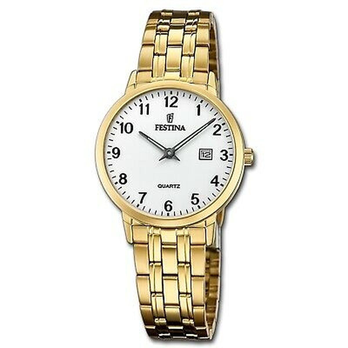 Festina F20514/1 dameur - guld armbåndsur, 31 mm kvarts billede