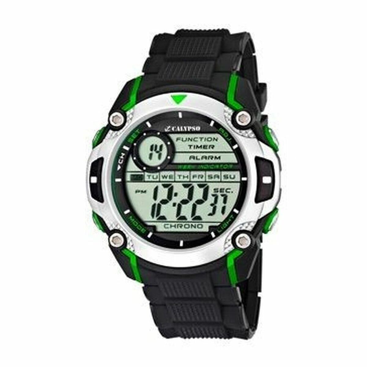 Calypso K5577/3 - digitalt herreur med kronograf billede
