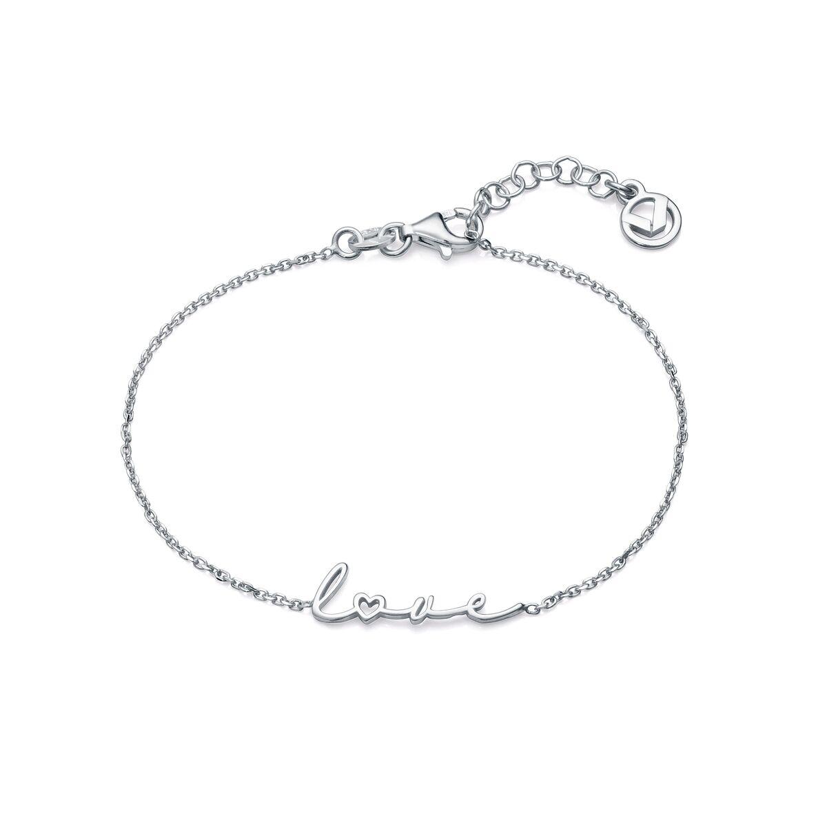 Armbånd til kvinder - sølvfarvet, 925 sterling sølv billede
