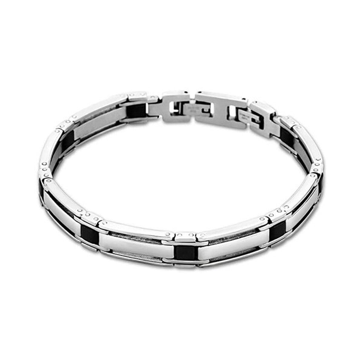 Lotus LS1575-2/1 armbånd til mænd - sort metal billede