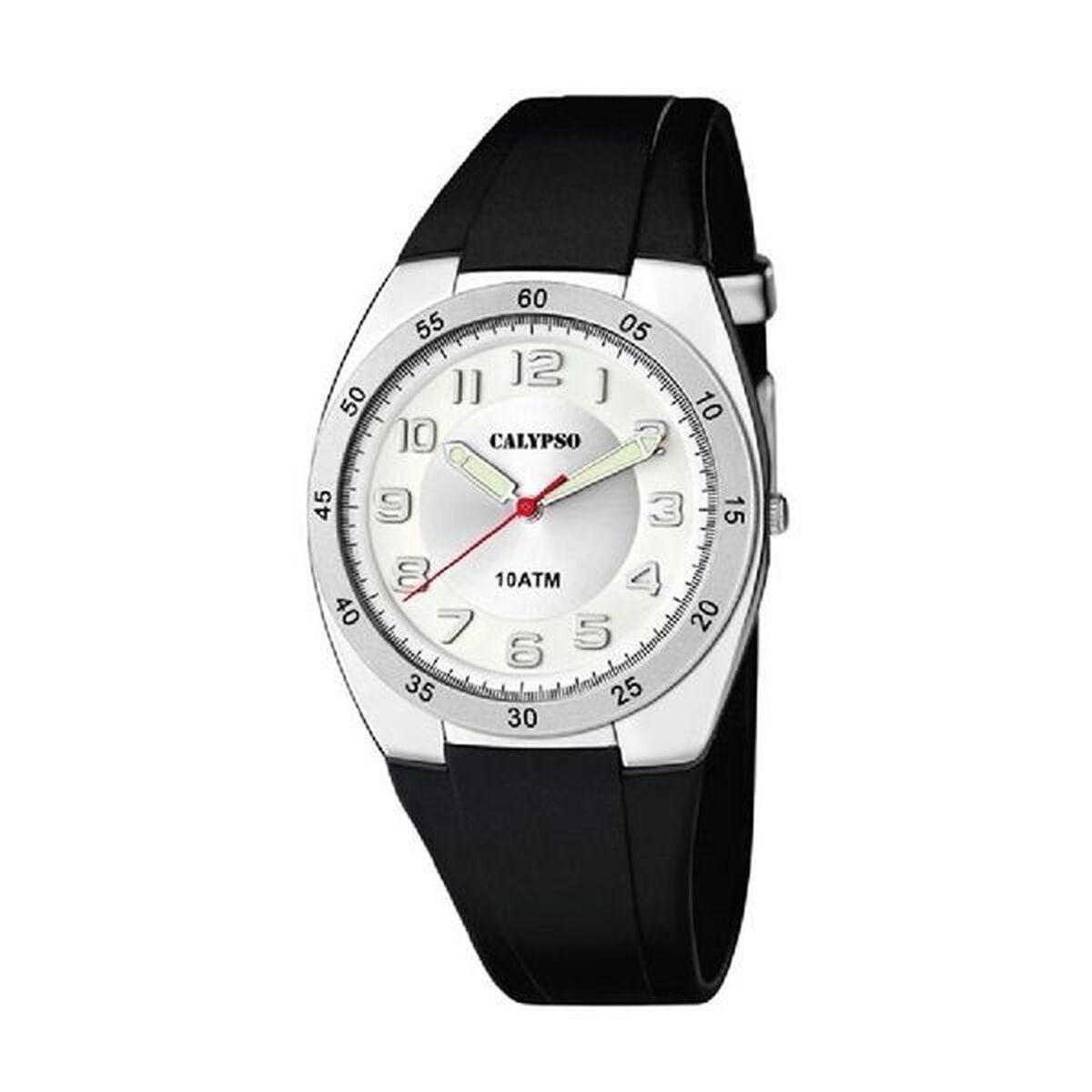 Calypso K5753/4 børneur - armbåndsur Ø 40 mm, sort billede