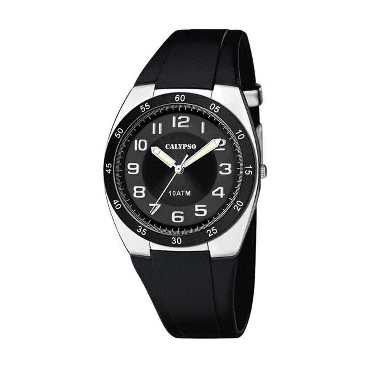 Calypso K5753/6 armbåndsur til børn - Ø 40 mm, sort billede