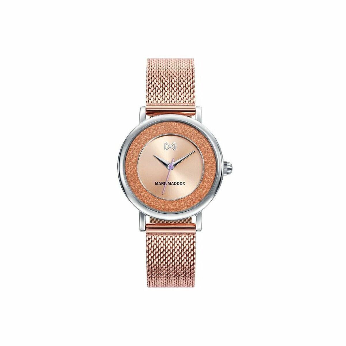 Mark Maddox dameur MM7108-90 - armbÃ¥ndsur i rosaguldlook billede