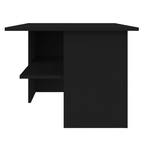 Sofabord 90x60x46,5 cm konstrueret træ sort