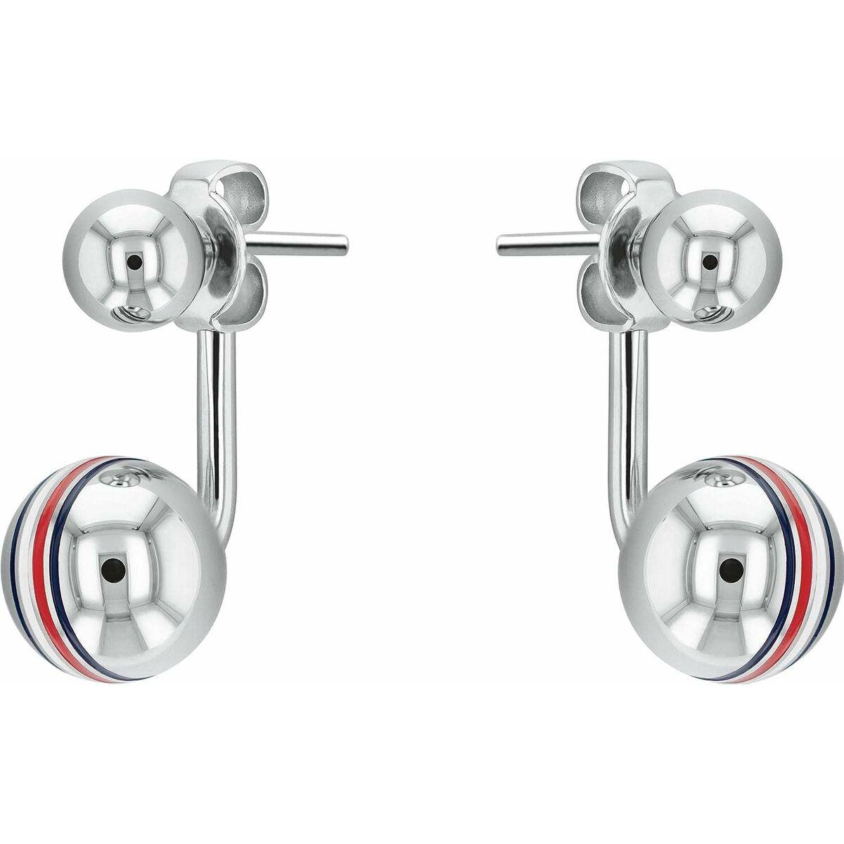 Tommy Hilfiger øreringe til kvinder 2780496 - elegante sølvfarvede ørestikker billede