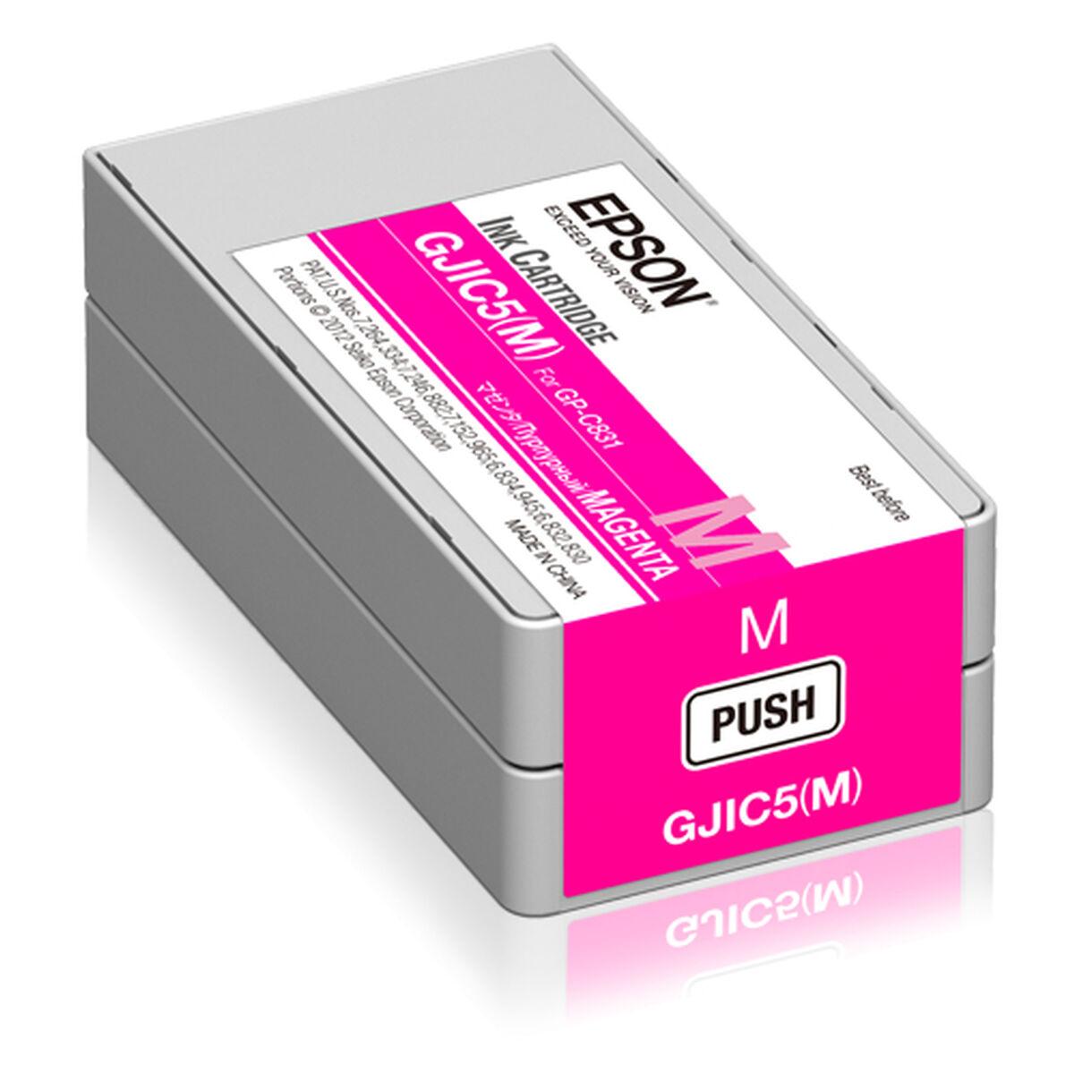 Blækpatron Epson GJIC5M - magenta (original) billede