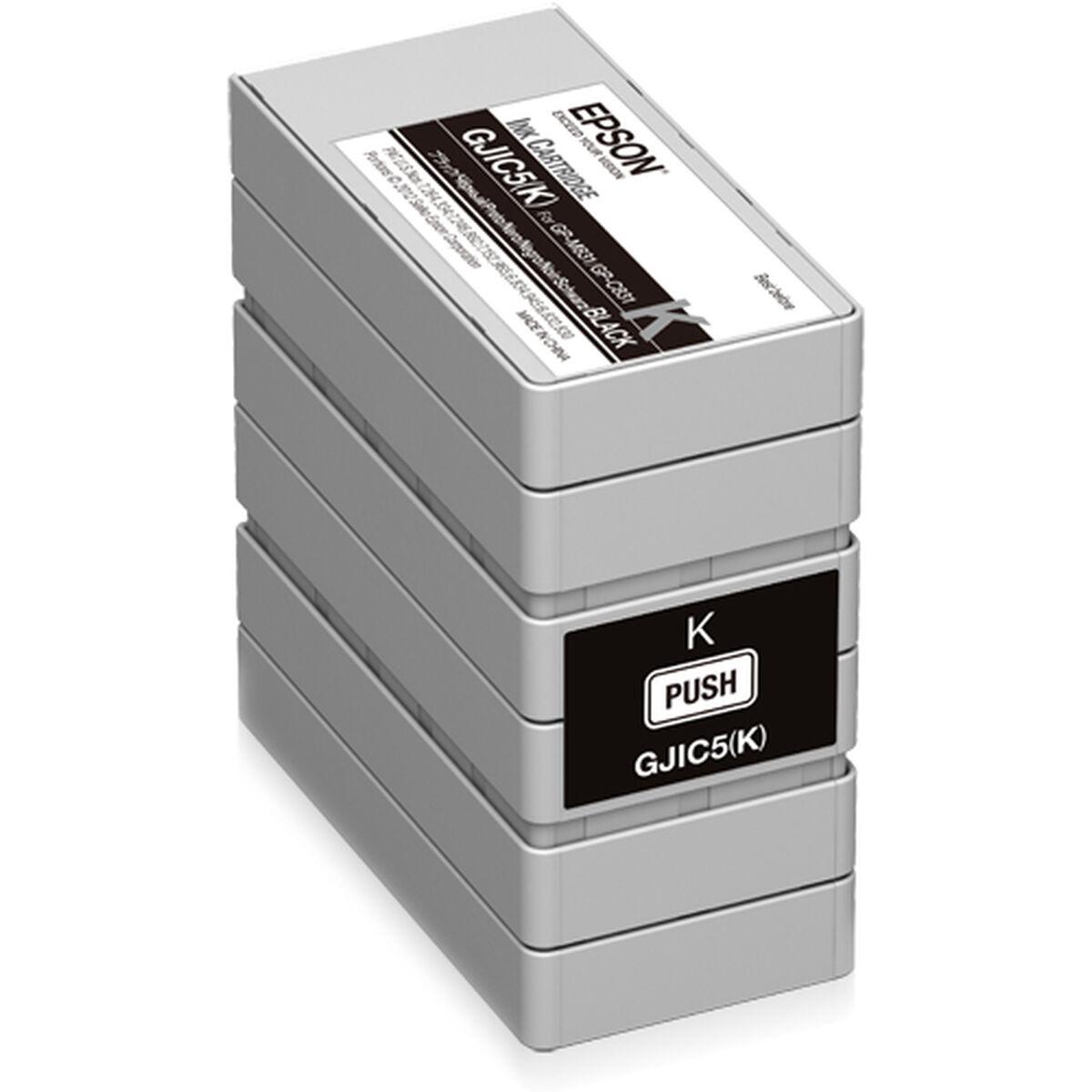 Blækpatron sort Epson GJIC5K - original billede