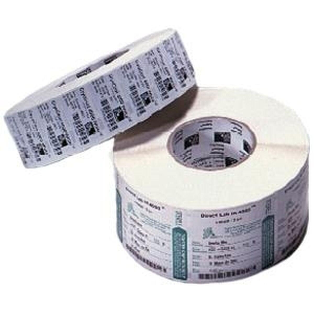 Etiketter til labelprinter Zebra Perform 1000T hvid Ø76 mm - 101,6 × 63,5 mm (4 ruller) billede