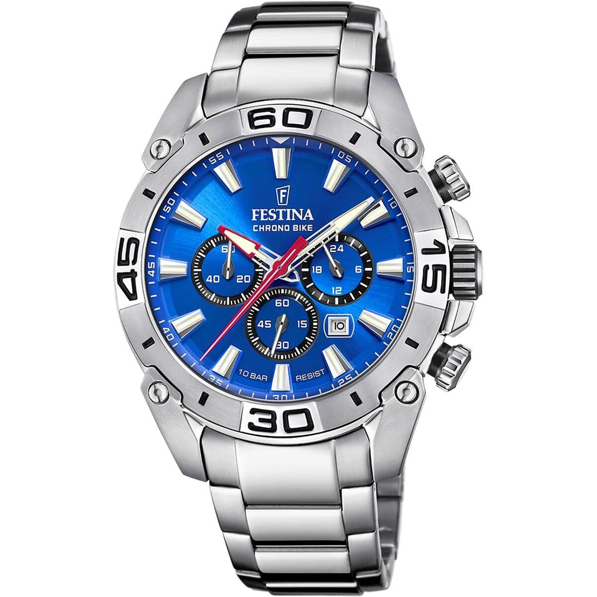 Herreur til mænd Festina Chrono Bike F20543/2 - grå/sølvfarvet billede
