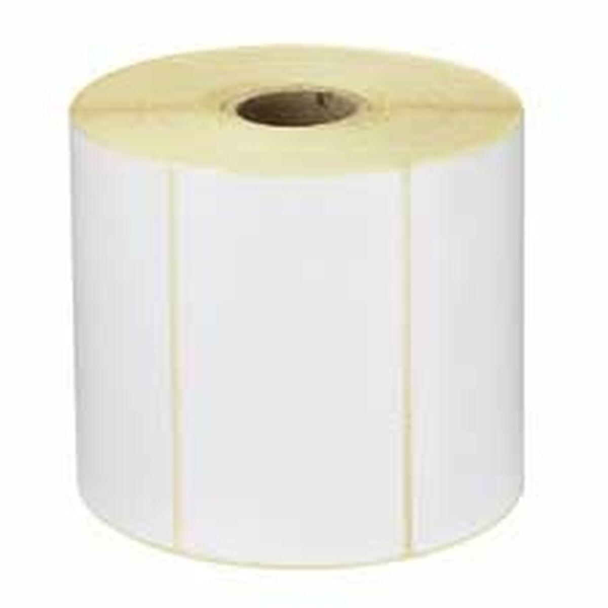 Etiketter til labelprinter Zebra Perform 1000T - hvid, Ø 25 mm, 12 ruller billede