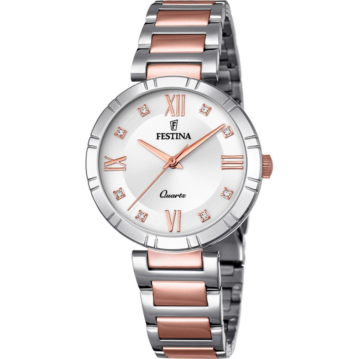 Festina dameur F16937/D - armbåndsur i rustfrit stål
