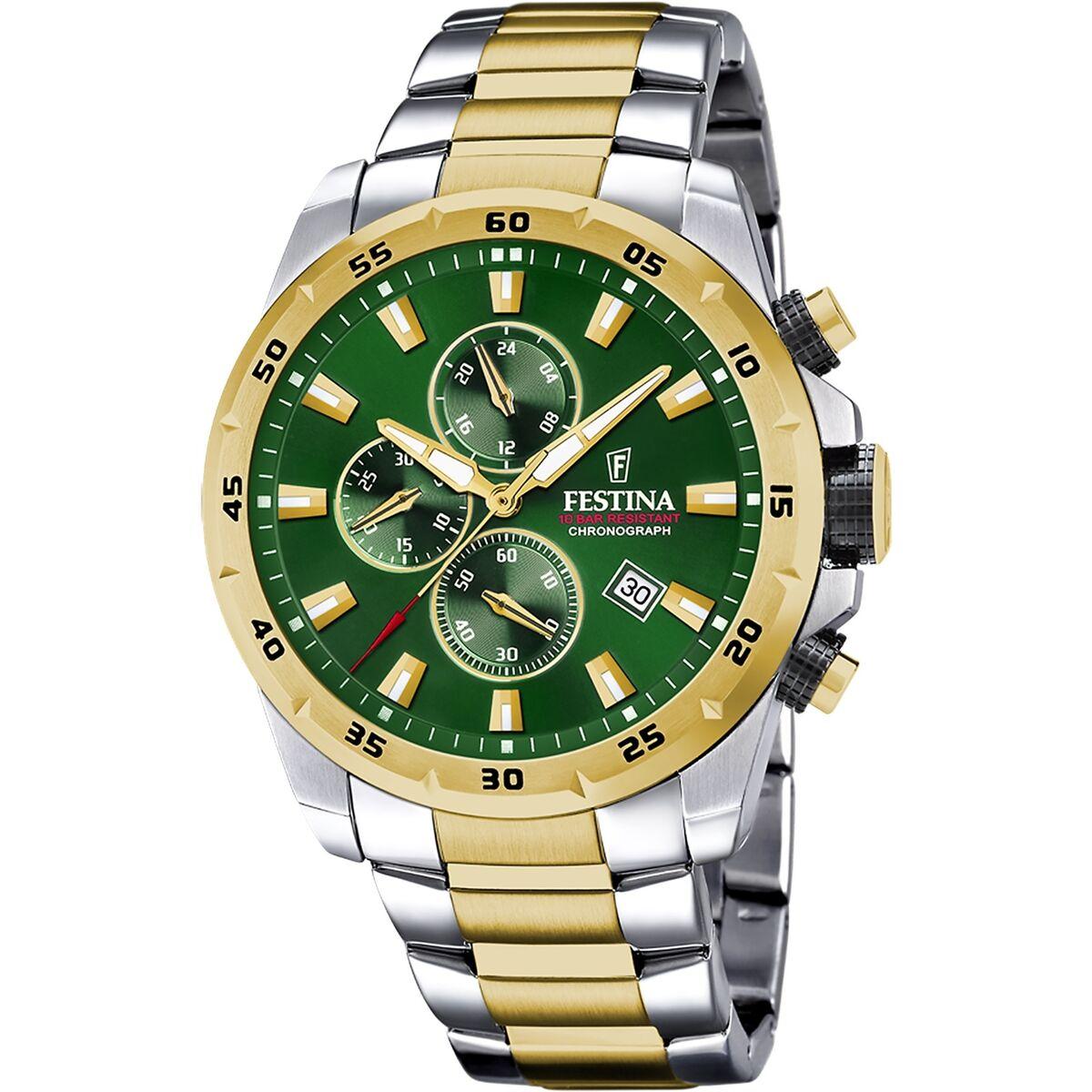 Festina F20562/3 herreur - grå, rustfrit stål, 45 mm billede