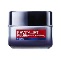 Natcreme L'Oreal Make Up Revitalift Filler Med hyaluronsyre 50 ml