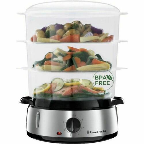 Russell Hobbs 19270-56 dampkoger, 9 l - sort/rustfrit stål