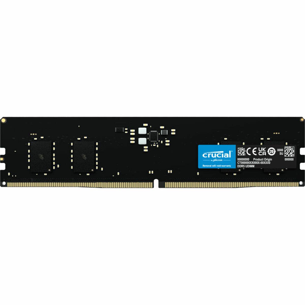 RAM DDR5 Crucial 8 GB 4800 MHz CL40 (CT8G48C40U5)