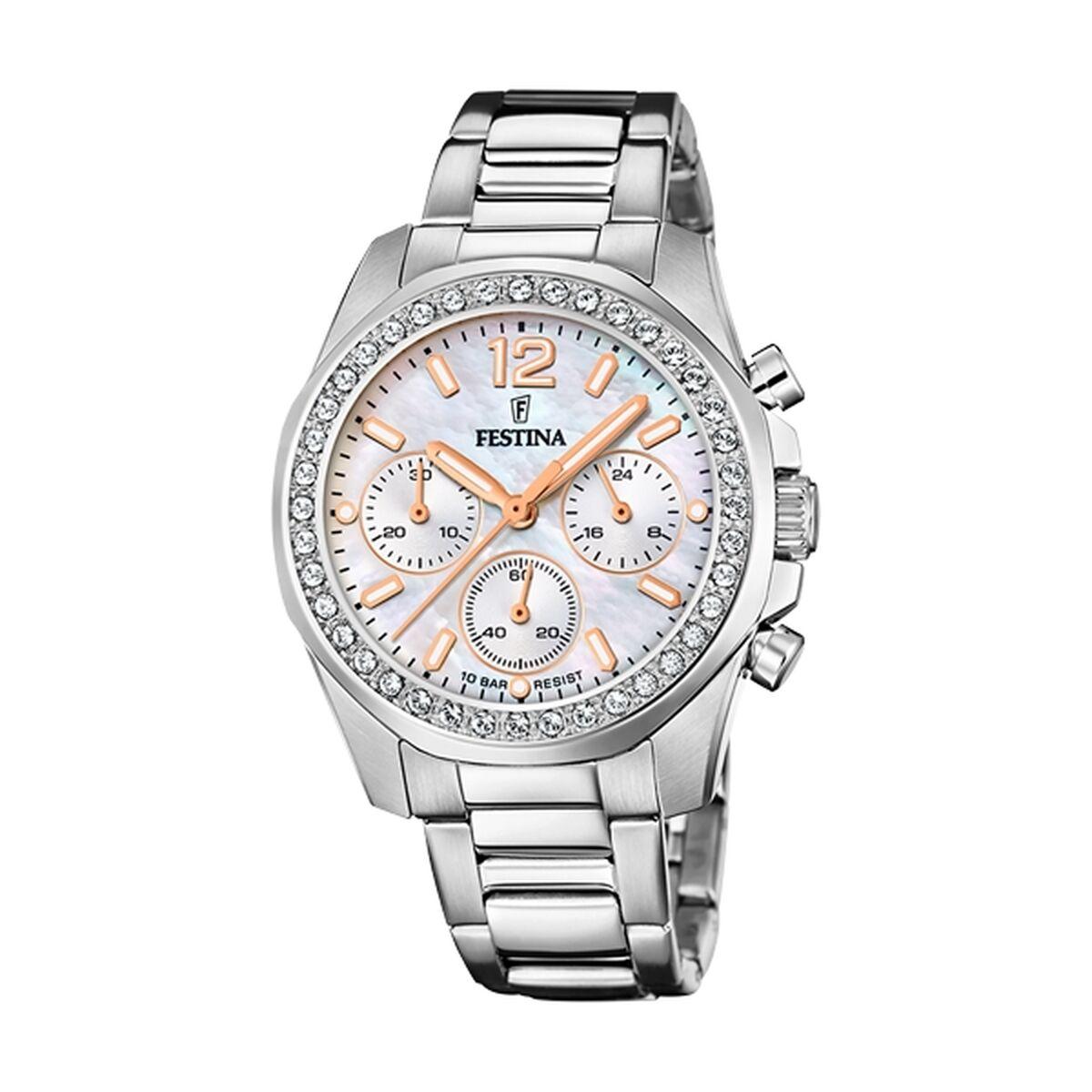 Festina F20606/1 dameur - elegant armbåndsur i stål billede