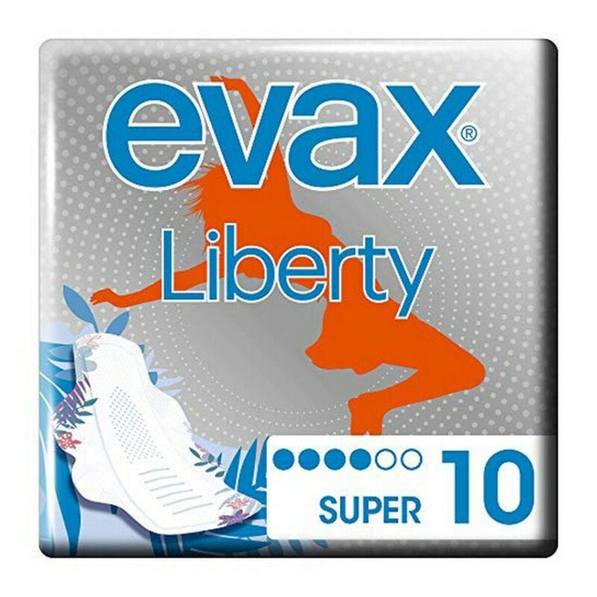 Evax Liberty Super hygiejnebind med vinger - 10 stk billede
