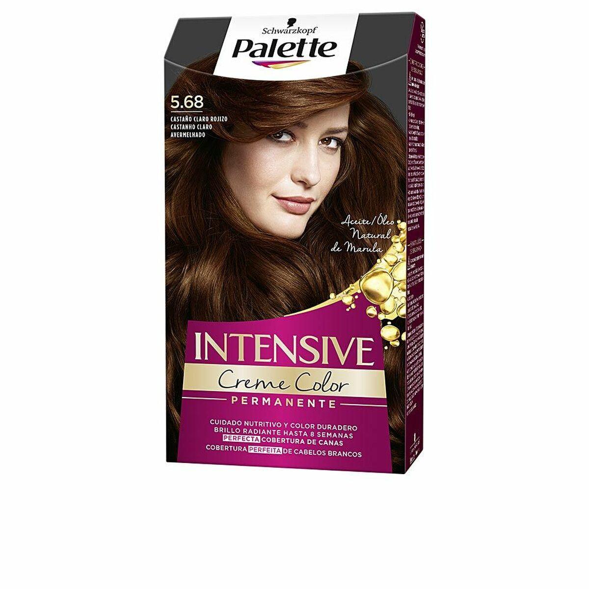 Schwarzkopf Palette Intensive Creme Color - Kastanje 5,68 (permanent hårfarve)
