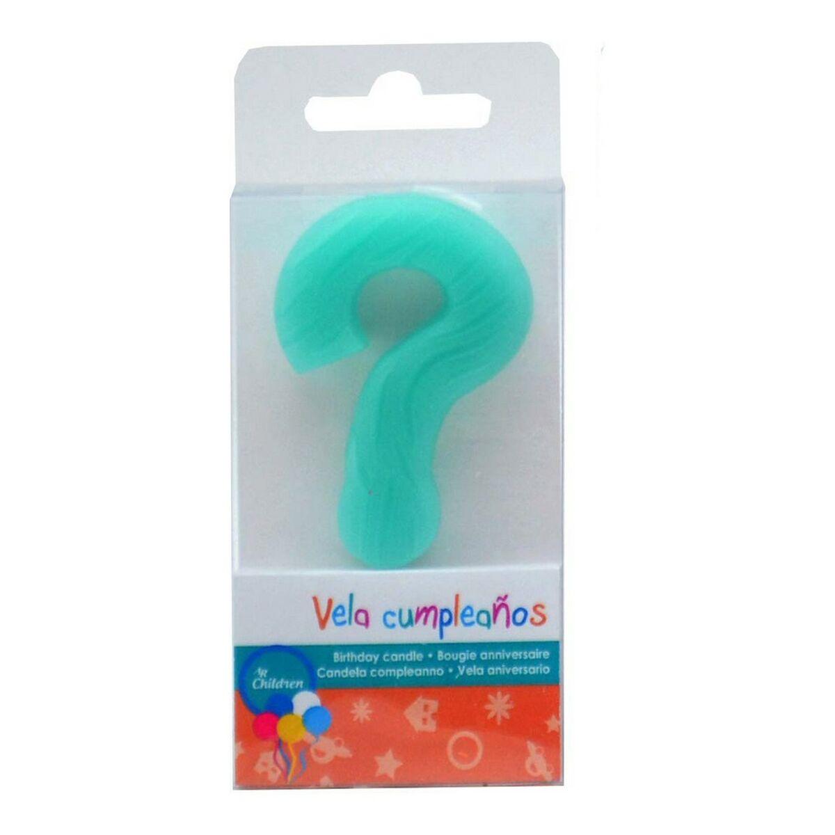 Fødselsdagslys spørgsmålstegn - assorterede farver