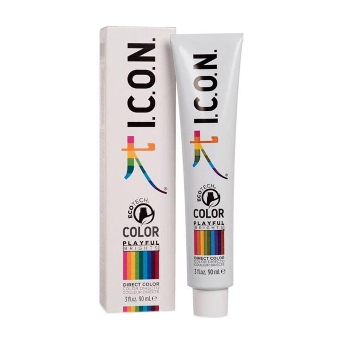 I.c.o.n. Permanent Farve Playful Brights Canary Blond 90 ml