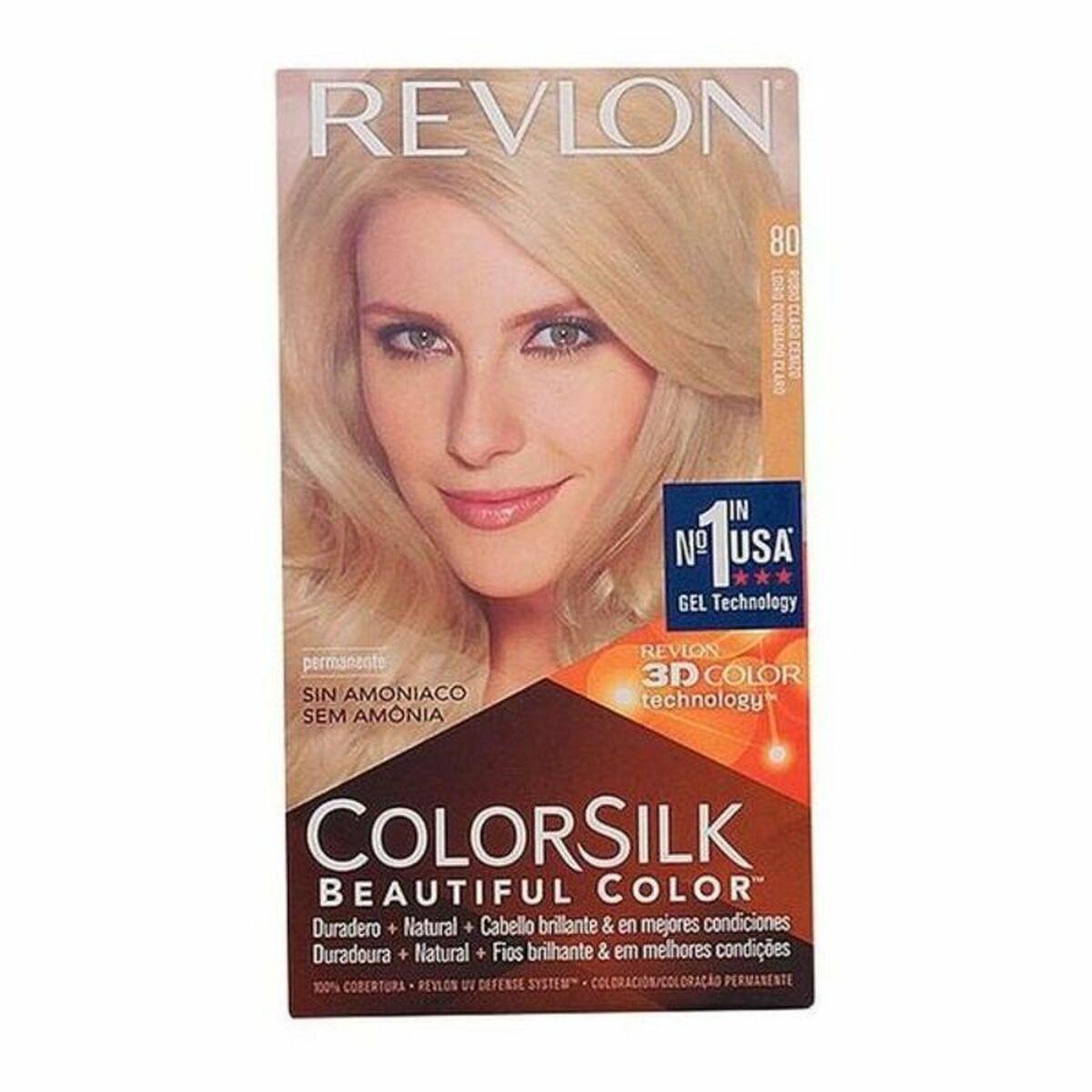 Revlon Colorsilk hårfarve uden ammoniak - Askeblond 80