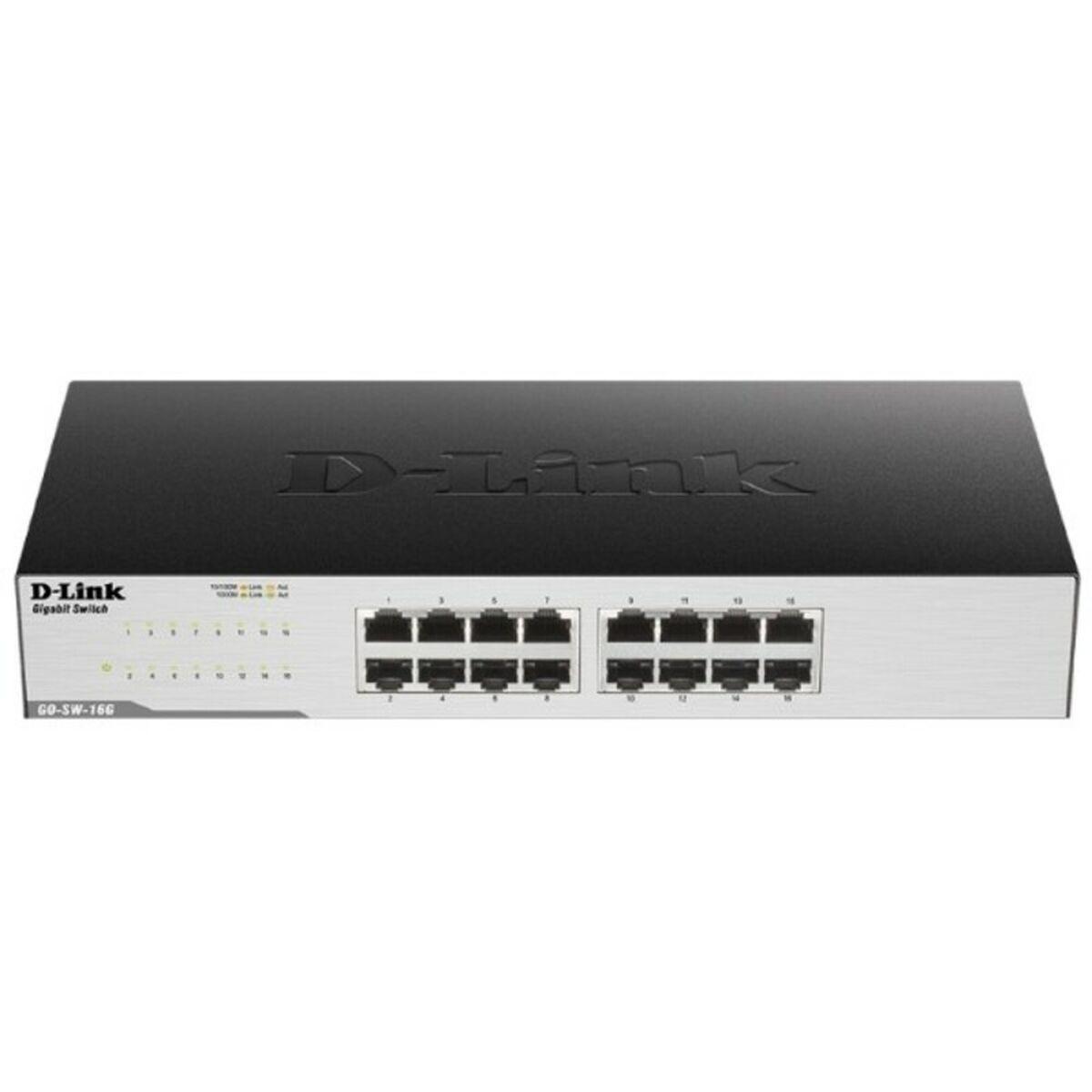 Netværksswitch D-Link GO-SW-16G - 16x RJ45 Gigabit