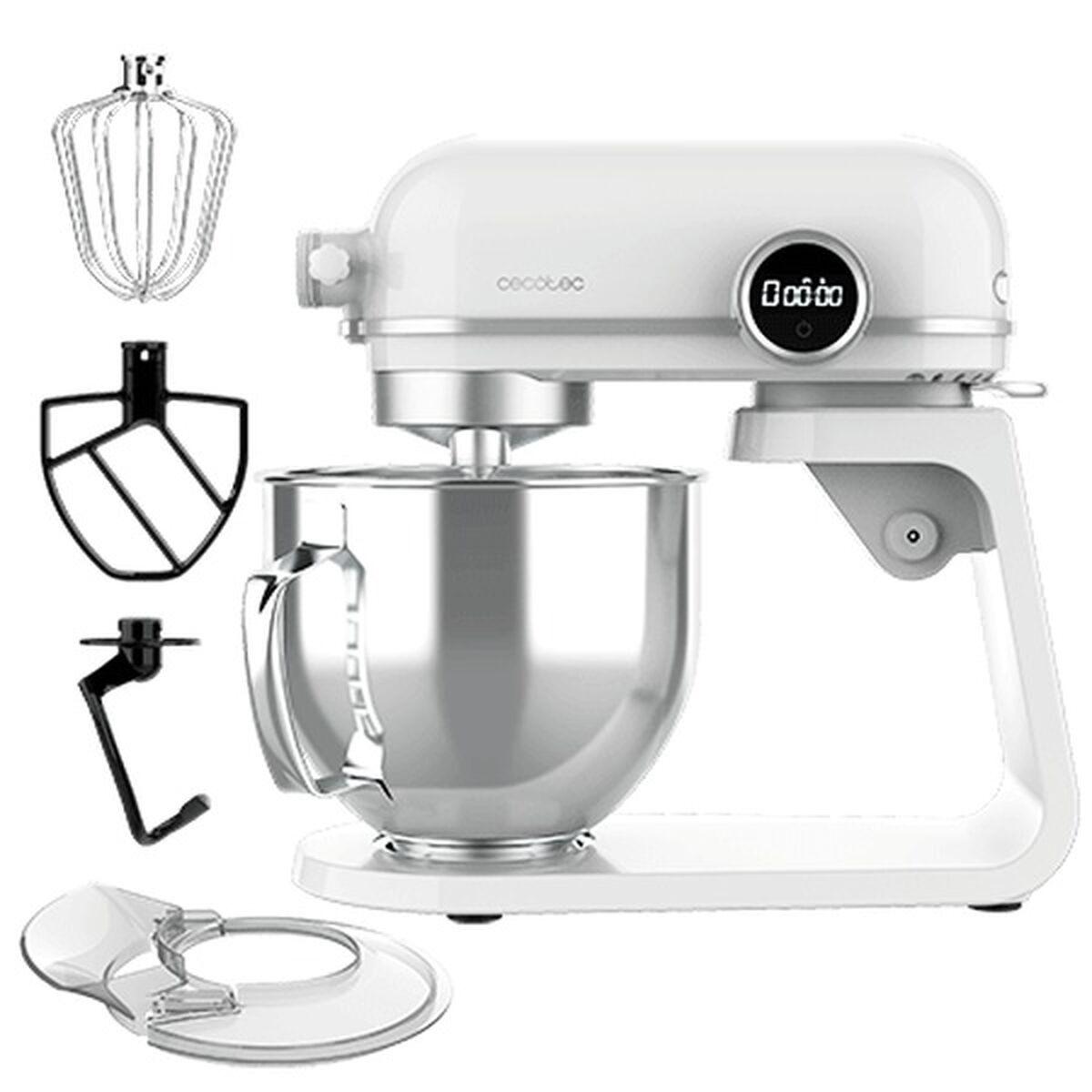 Køkkenmaskine Twist&Fusion 4500 Luxury White 800 W, 5,2 l